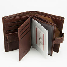 Load image into Gallery viewer, Cowhide Leather Wallet